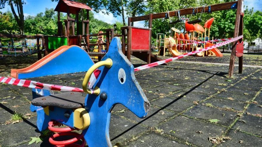 Plasencia vuelve a precintar los parques infantiles