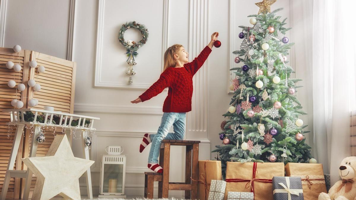 Cómo hacer un árbol de Navidad casero.