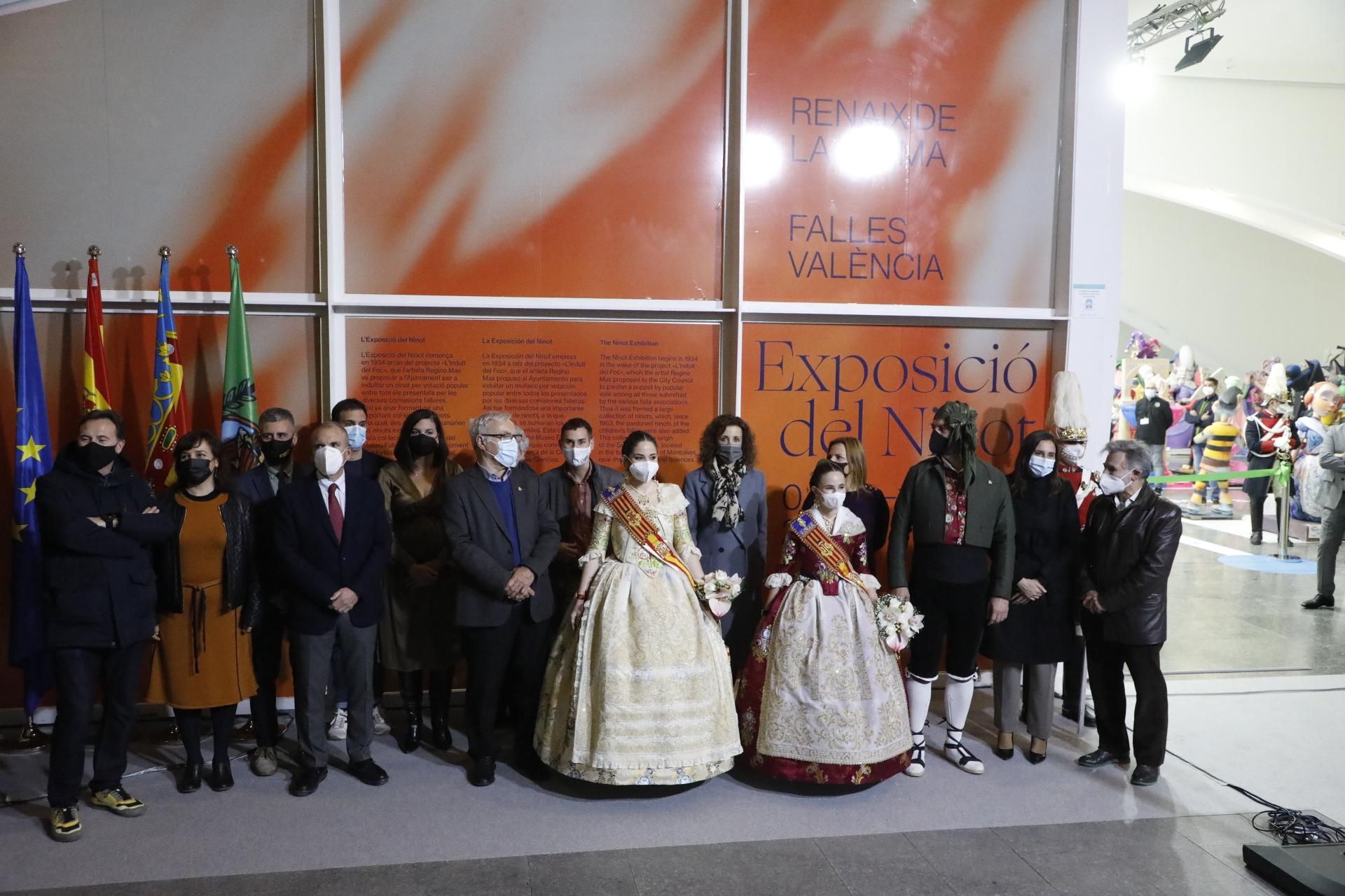 Inauguración de la Exposición del NInot de las Fallas 2022