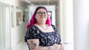 Abbie Munz, Paciente de 26 años