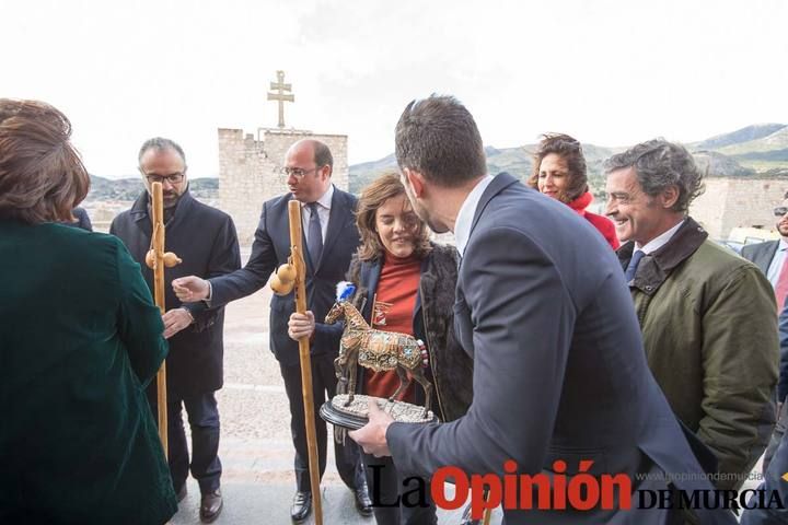 Visita de Soraya Sáez de Santamaría a Caravaca