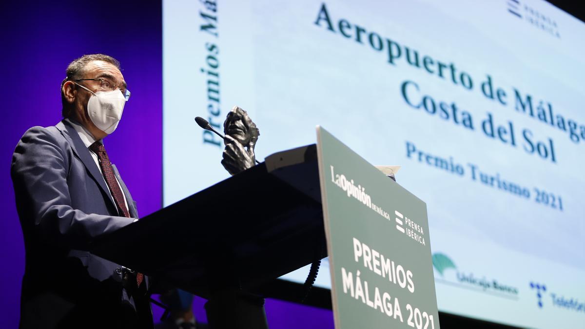 Gala de entrega de los Premios Málaga 2021 de La Opinión