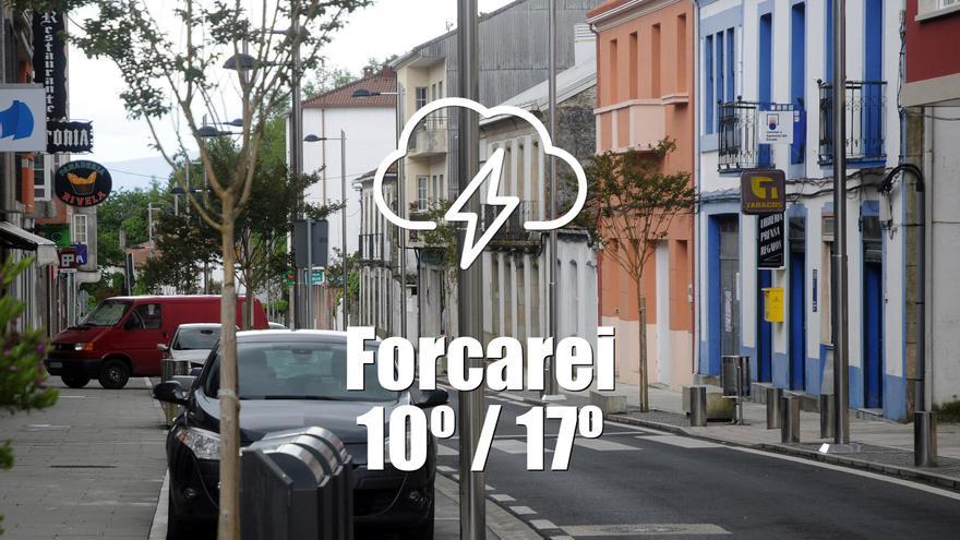 El tiempo en Forcarei: previsión meteorológica para hoy, sábado 3 de mayo