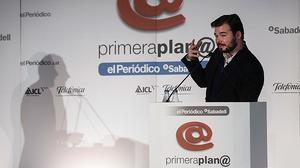 Gabriel Rufián, candidat d’ERC a les eleccions del 20 de desembre, és el protagonista dels Debats Primera Plana del 16 de desembre.
