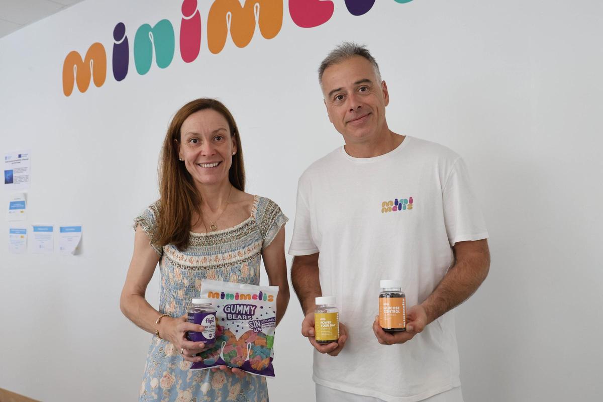 Mercedes Toscano y Jorge Núñez, fundadores de Minimelis.