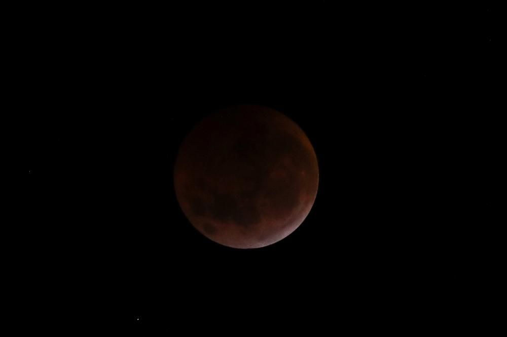 Eclipse total de luna en Argentina
