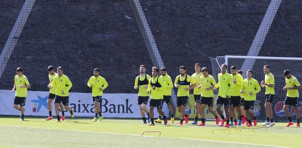 Entrenamiento de la UD Las Palmas