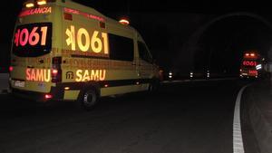 Ambulancia del SAMU 061 en Baleares.