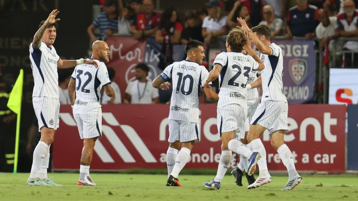 El Inter tira de oficio ante el Cagliari