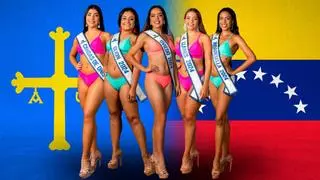 Las xanas asturianas se convierten en "Miss Mundo" en Venezuela