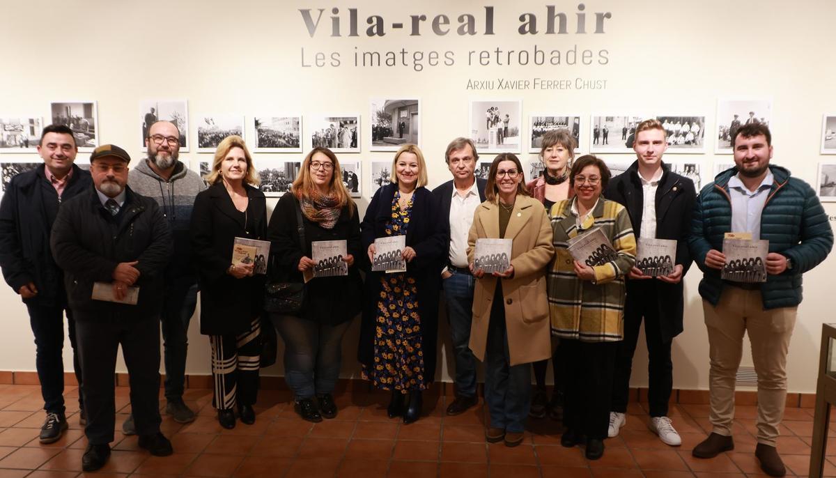 Los actos se presentaron ayer durante la apertura de la exposición de fotografías de Xavier Ferrer, 'Vila-real ahir, les imatges retrobades'.