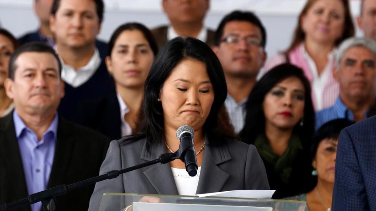 Keiko Fujimori.