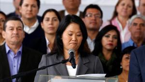 Keiko Fujimori. 