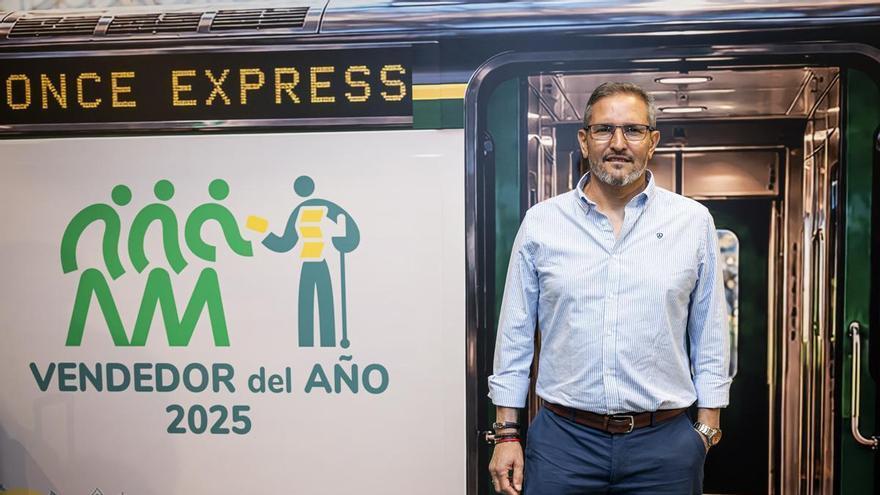 Julio Vallejo, trabajador de la ONCE en Mérida, elegido mejo