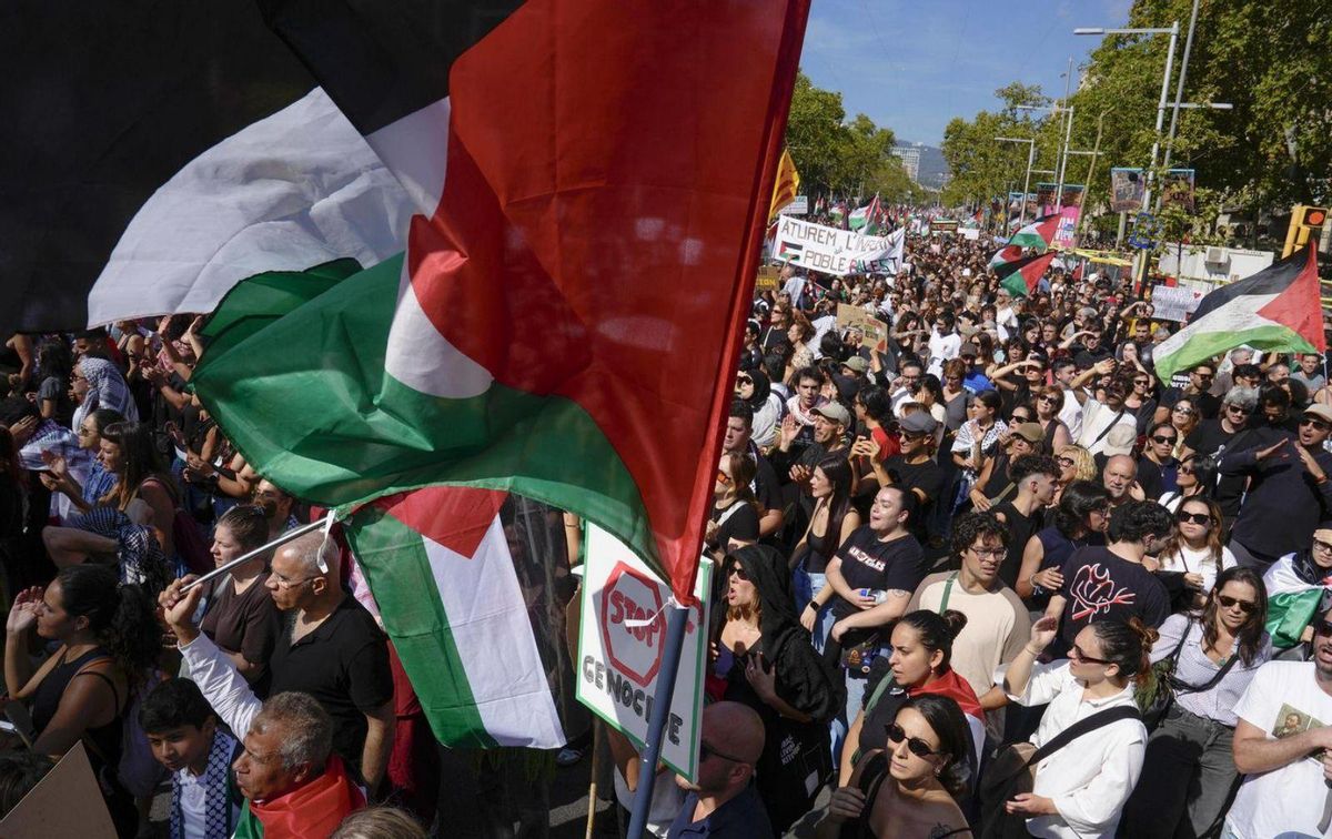 "Que s’aturi el món per Gaza"