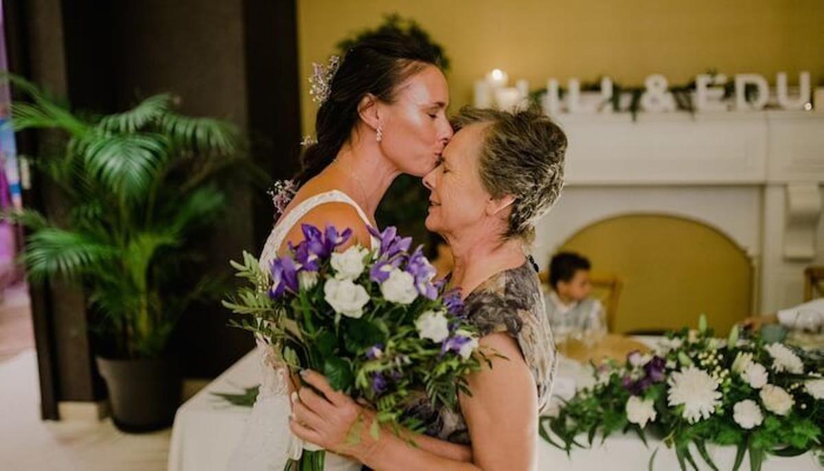 Liliana Fernández y su madre Draguy Steiner.