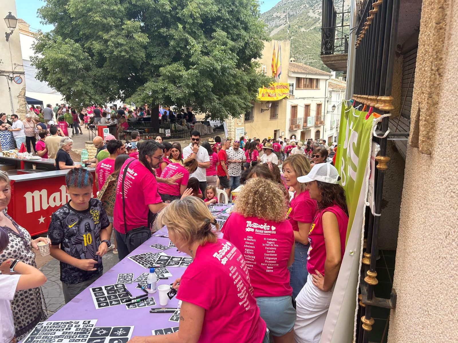 Así han sido las Trobades d'Escola Valenciana en Gandia y Fageca