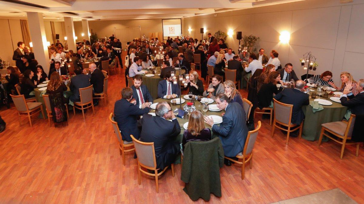 La cena de celebración reunió a dirigentes, deportistas y clubs