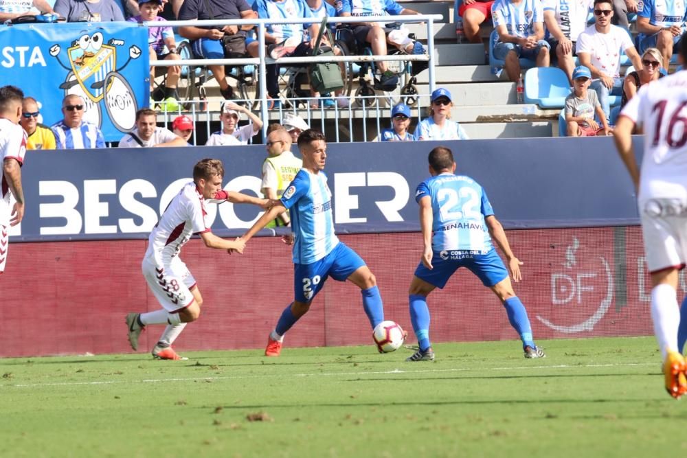 Partido Málaga CF-Albacete.