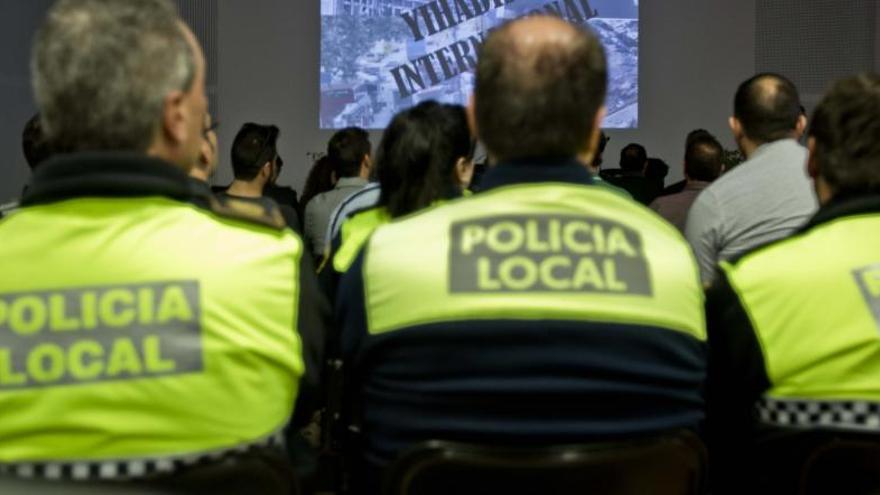 Miembros de la policía municipal.