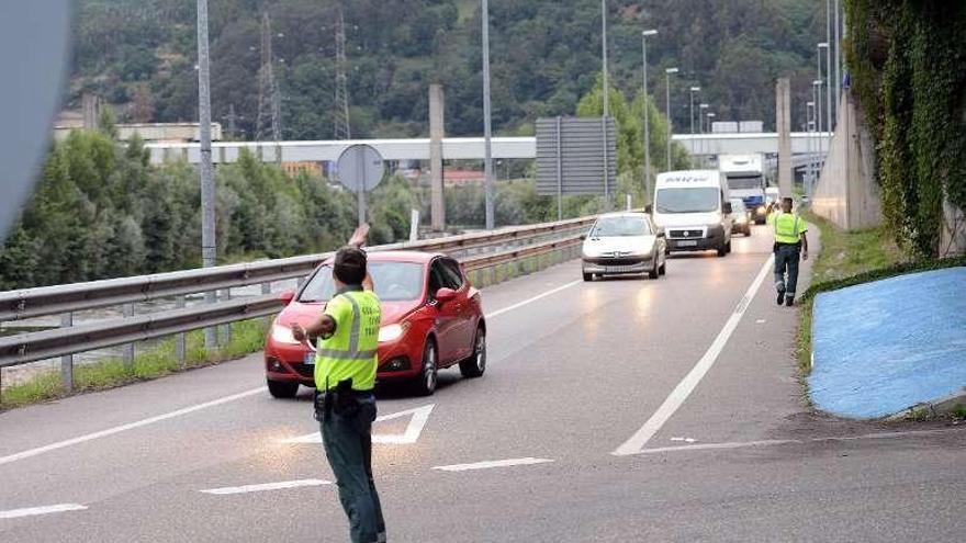 El corte de la autovía en Mieres se salda sin atascos en las horas de mayor tráfico