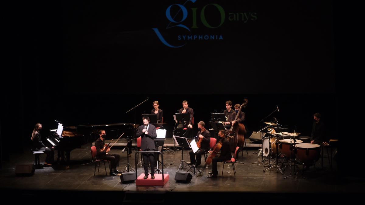 Concert celebrat aquest passat desembre al Teatre El Jardí de Figueres per encetar els actes de commemoració dels 50 anys