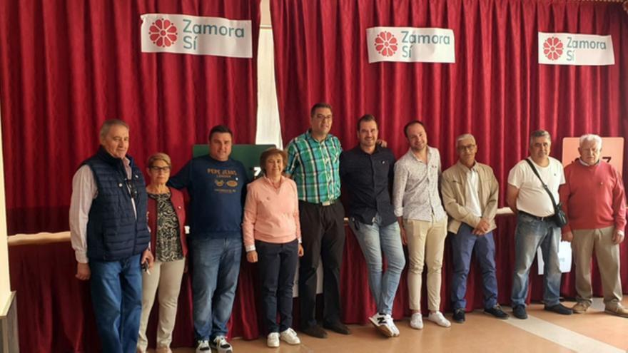 Zamora Sí presenta su candidatura en Santa Croya de Tera