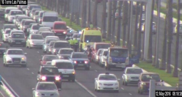 Accidente en la Avenida Marítima con dos heridos