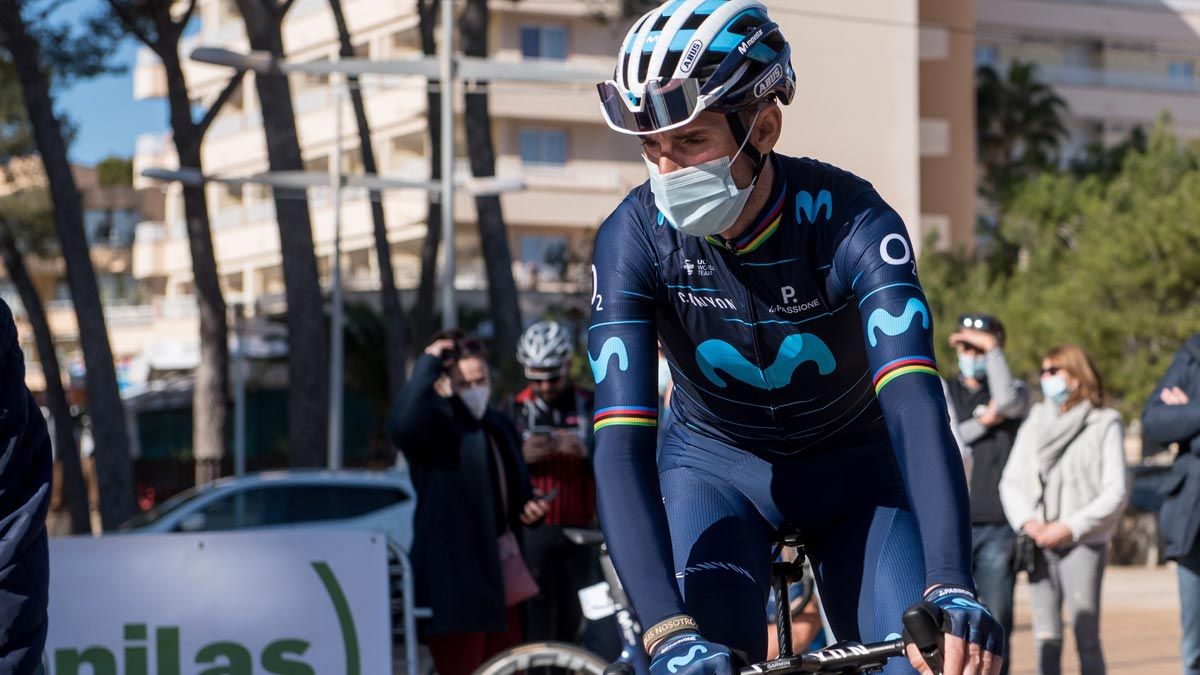 Valverde, listo para la Strade Bianche 2022