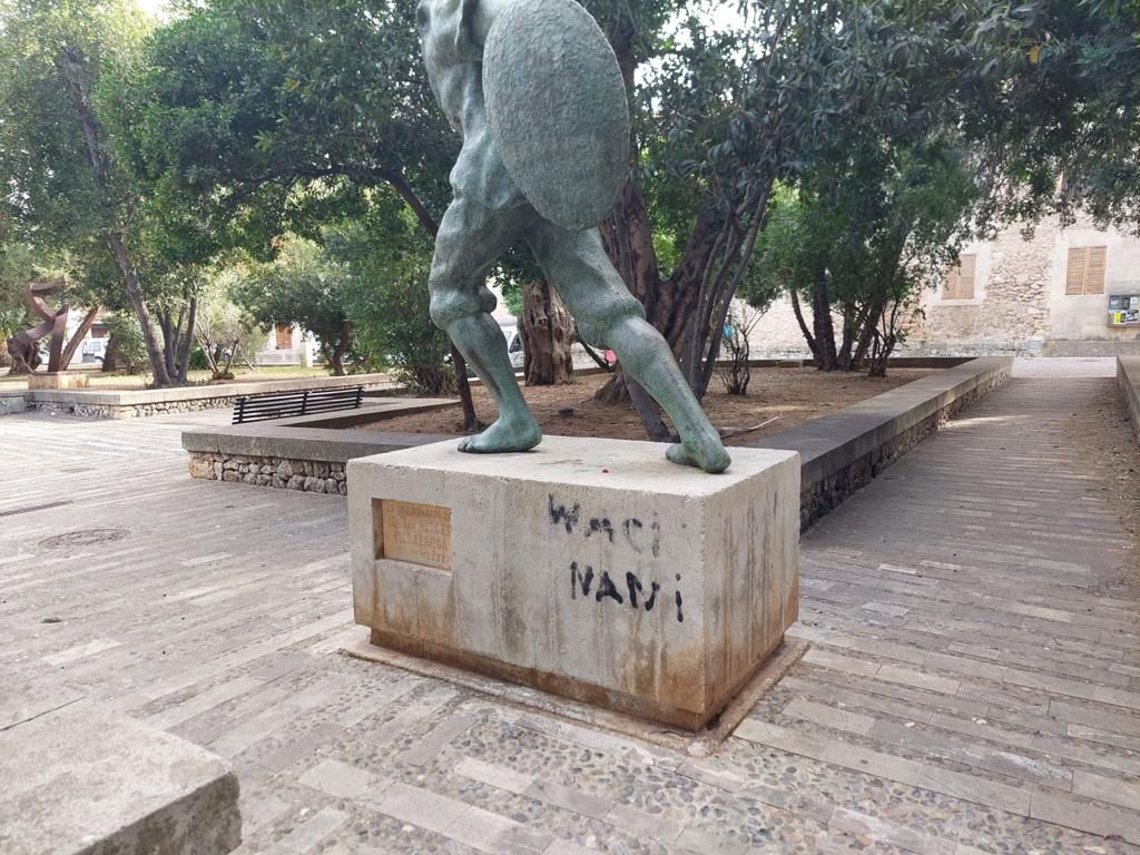 Vandalismo en Pollença.