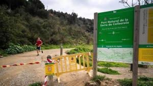  El parque de Parque Natural de la Serra de Collserola lleva cerrado al público des de marzo.
