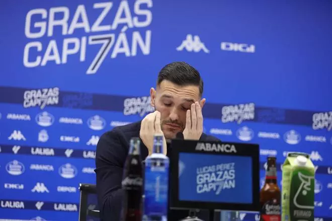 Lucas Pérez se despide del Deportivo