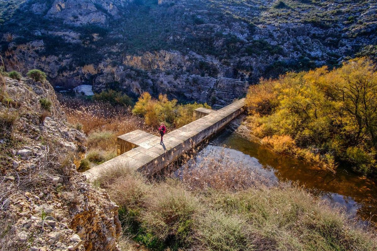 El pantano de Elda, sobre el que ya no pasará el tendido eléctrico de una planta solar