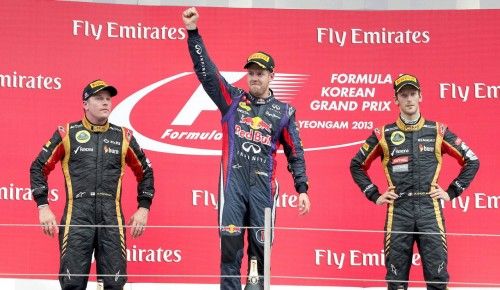 Vettel gana el GP de Corea del Sur