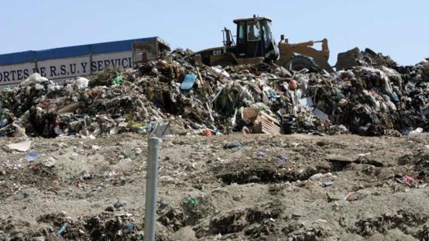 El vertedero de residuos no peligrosos situado en Ferriol, que ya ha recibido autorización para su ampliación.