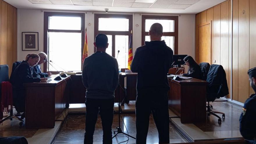 Dos hombres aceptan seis años de cárcel por varios robos en Palma