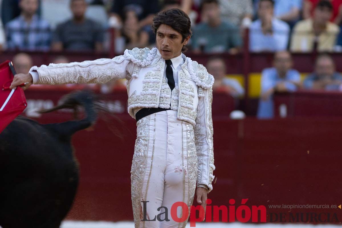 Segunda corrida de la Feria Taurina de Murcia (Castella, Manzanares y Talavante)