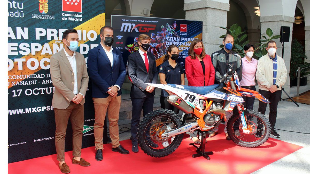 El GP de España de Motocross ha sido presentado en Madrid