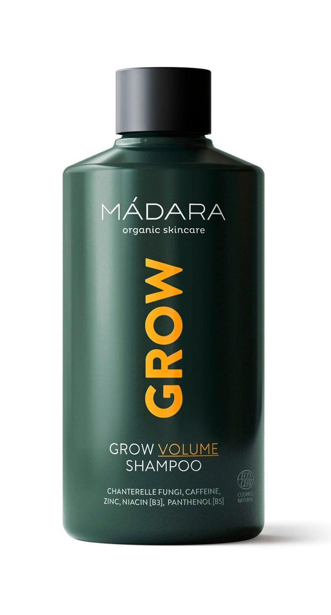 Champú Grow Volume de Mádara (Precio: 21,70 euros)