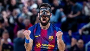 Eric Martel, jugador del Barça