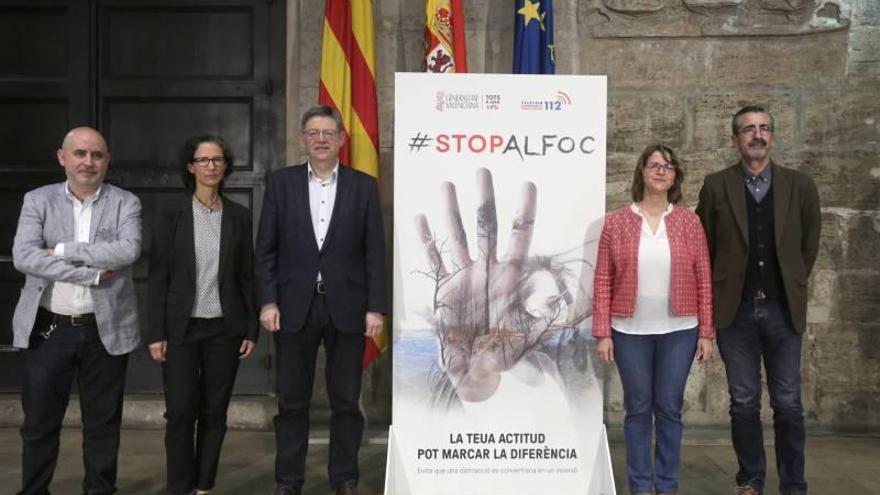 La Generalitat adelanta la campaña antiincendios forestales ante el riesgo en Semana Santa