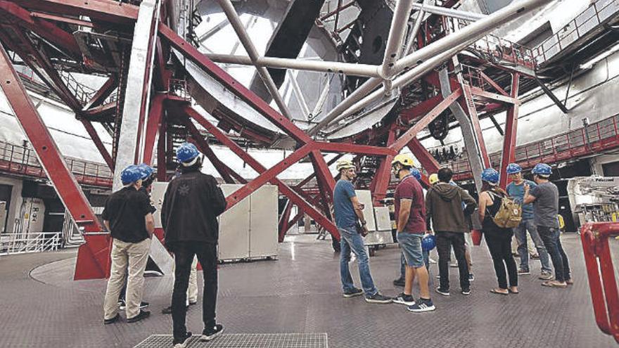 Visita a uno de los observatorios del Roque de Los Muchachos.