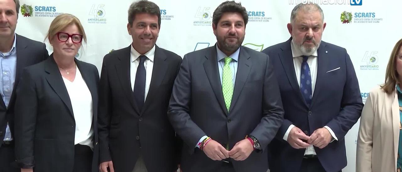 Mazón suma los apoyos de Andalucía, Murcia y Madrid en su defensa del trasvase Tajo-Segura