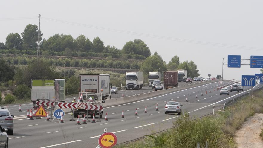 Cazan a un conductor circulando a 218 km/h en la A-35 a la altura de Vallada