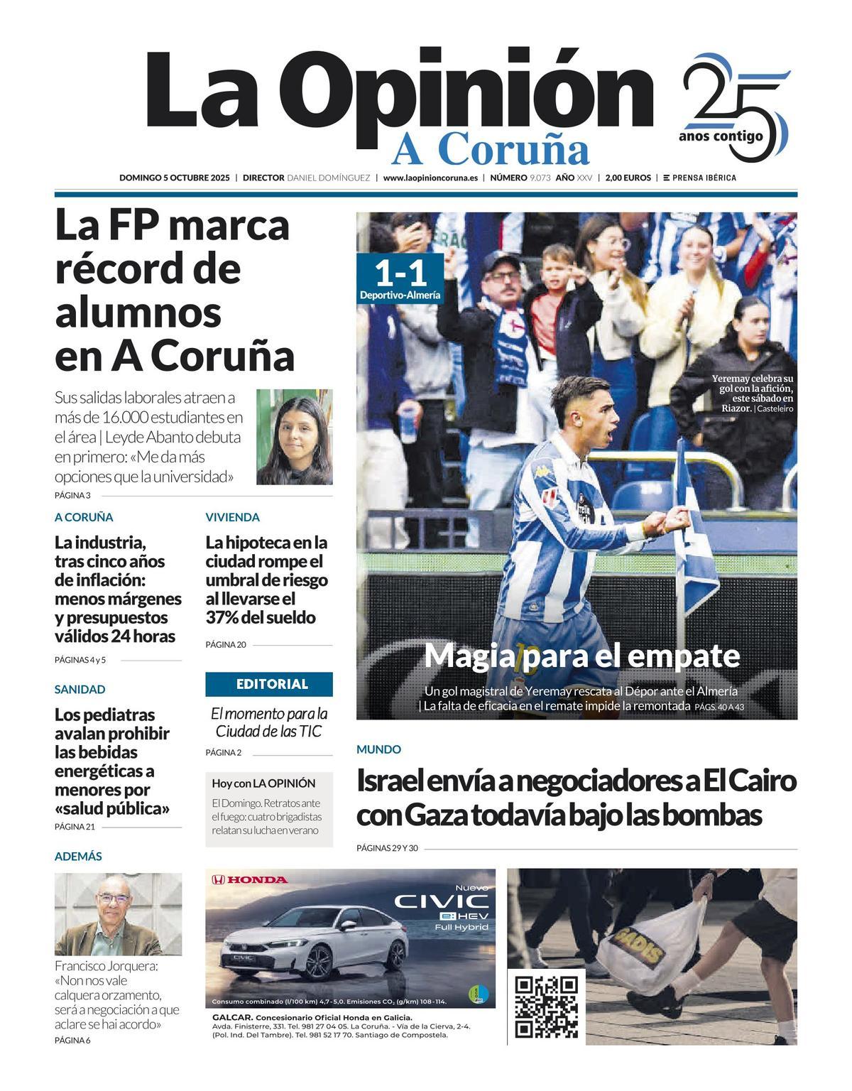 Jornada 8, 5 de octubre: Deportivo 1-1 Almería Jornada 8, 5 de octubre: Deportivo 1-1 Almería