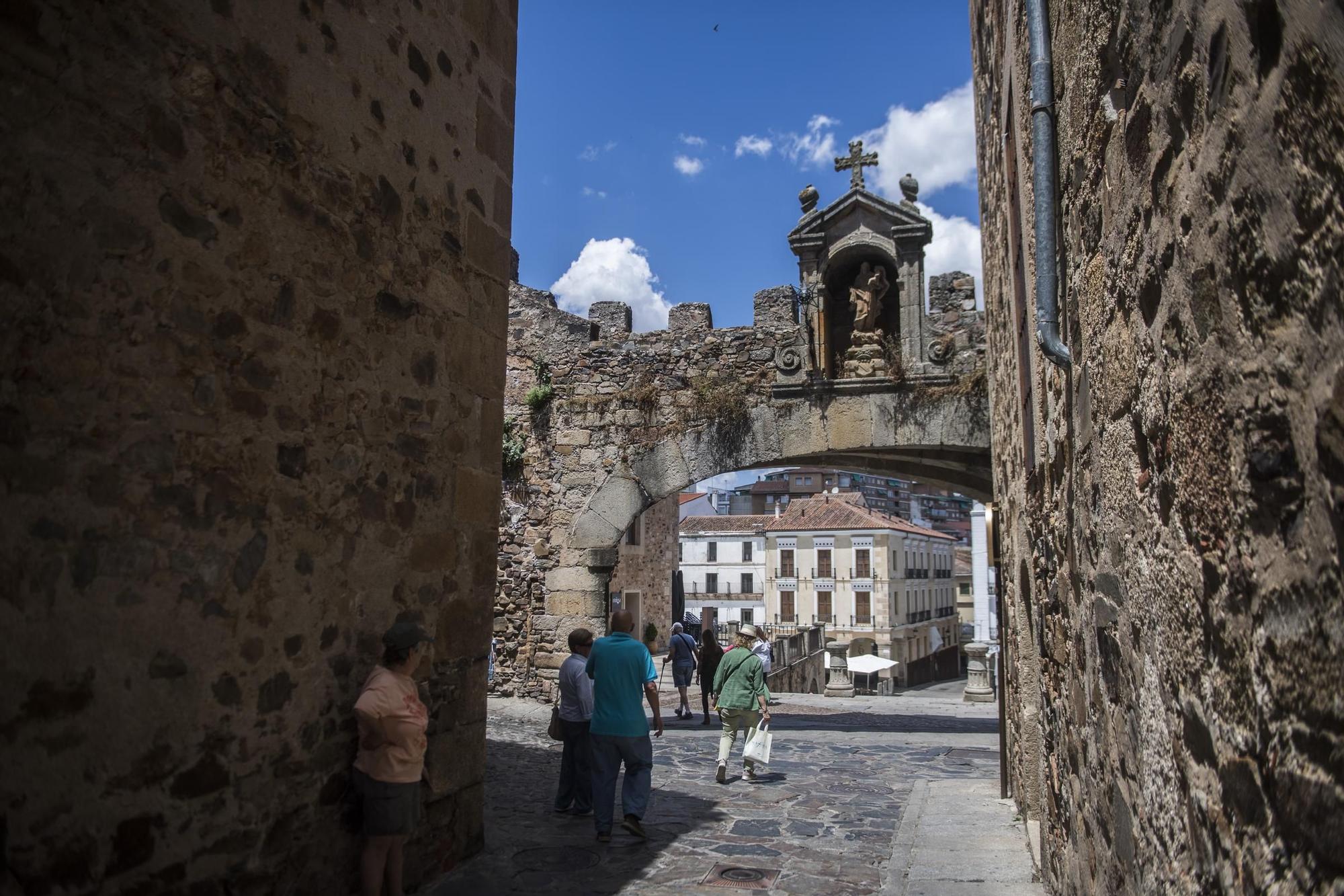 Cáceres, ciudad del turismo de paso