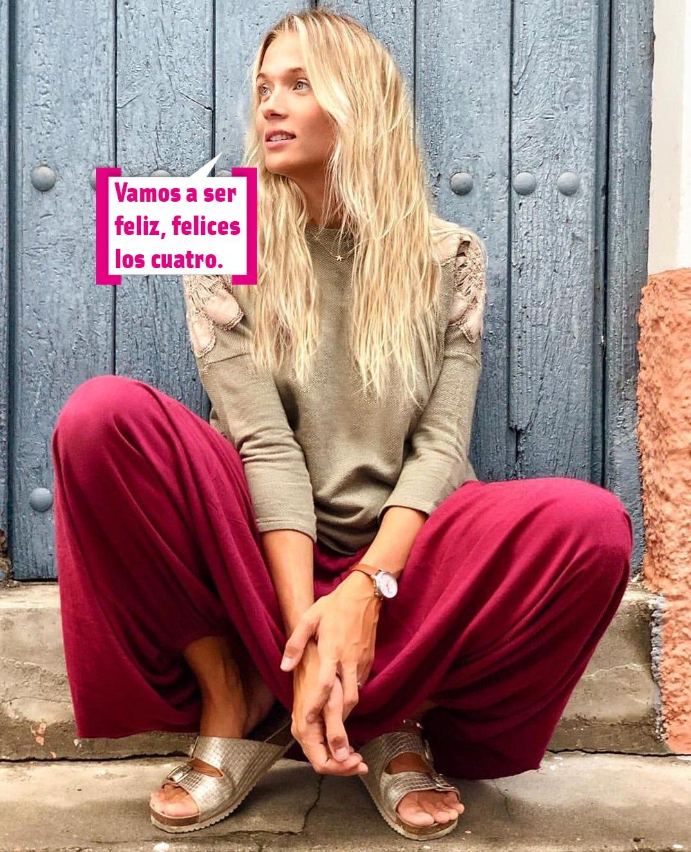 Patricia Montero: Felices los 4