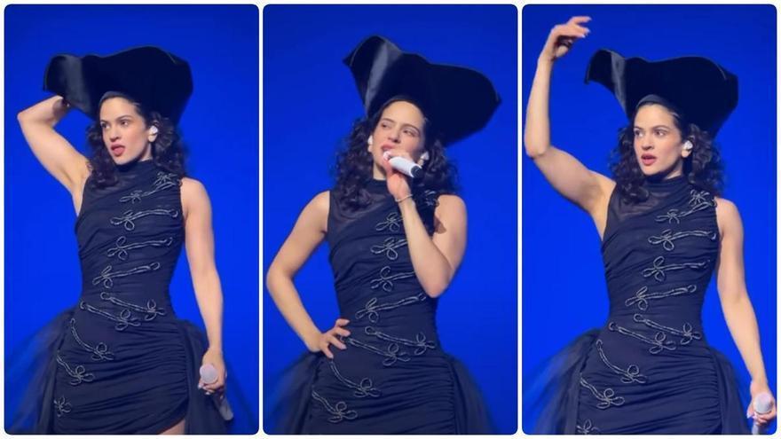 Rosalía reaparece en Boston tras cancelar tres conciertos en