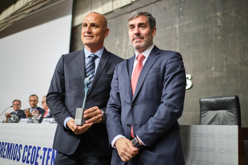 Premios anuales de CEOE-Tenerife 2019