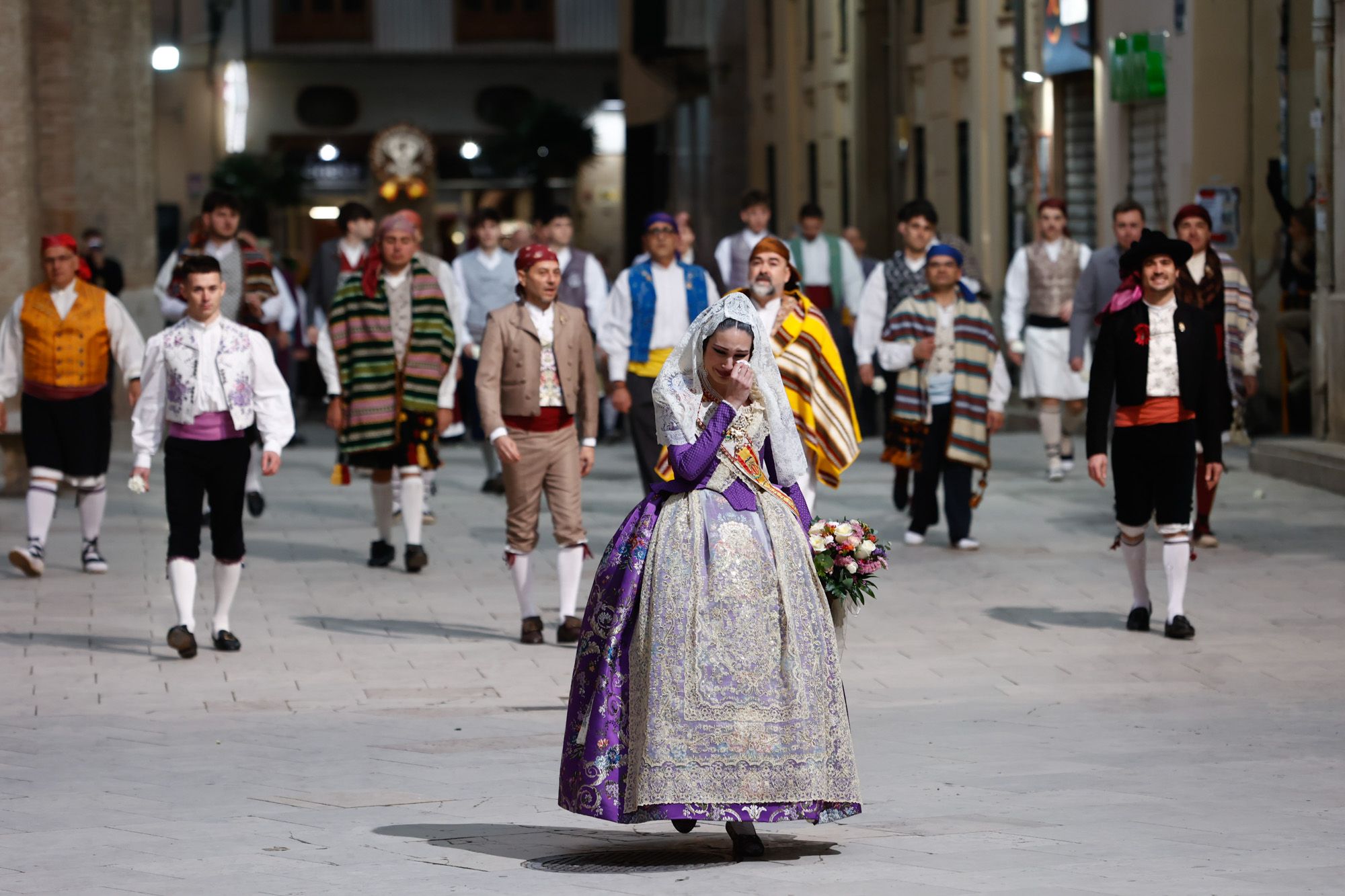 Falleras Mayores en la Ofrenda 2025. Día 17 (1/4)